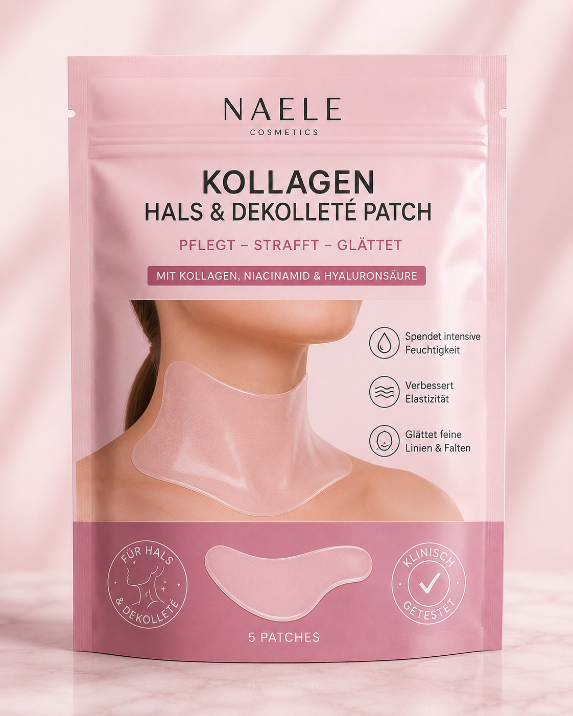 Kollagenmaske für Hals & Dekolleté
